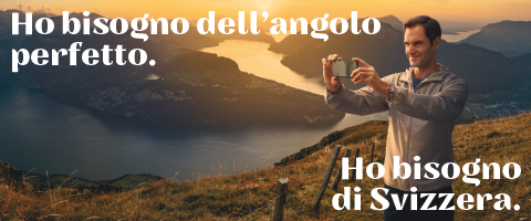 Due grandi star per la Svizzera: De Niro dà buca a Federer. (nuovo spot)